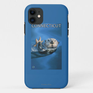 ConnecticutSea Otter Scene iPhone 11 Case