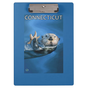 ConnecticutSea Otter Scene Clipboard