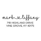 Connecting Hearts Self Inking Return Address Stamp