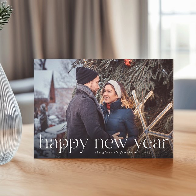 Connection | Full Photo New Year Holiday Card (Creator Uploaded)