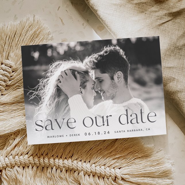 Connection | Horizontal Photo Save The Date (Creator Uploaded)