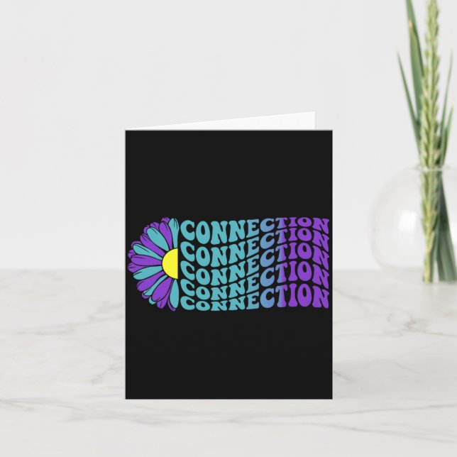 Connection Prevention Awareness Suower Card (Front)