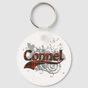 Connel Tartan Grunge Key Ring