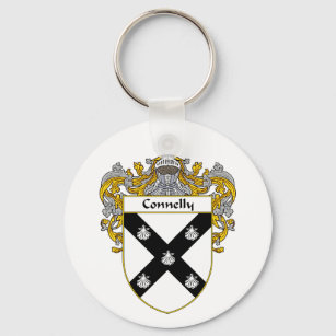Connelly Coat of Arms (Mantled) Key Ring