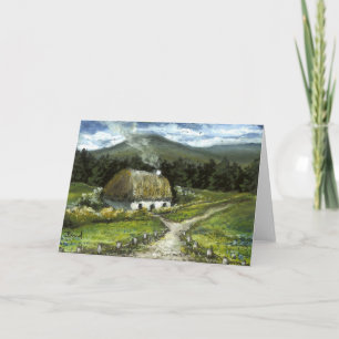Connemara cottage card