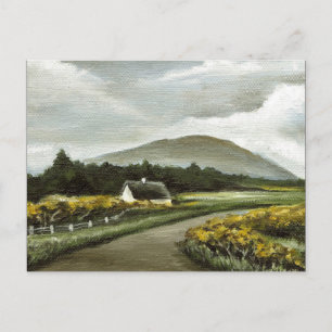 Connemara cottage postcard
