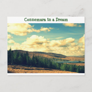 Connemara in a dream postcard