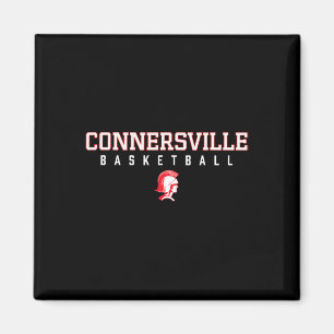 Connersville Spartans Logo Sketll Hs Magnet