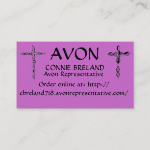 CONNIE BRELAND YOUR AVON REP BUSINESS CARD