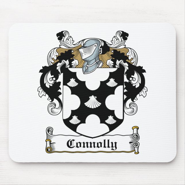 Connolly Family Crest Mouse Pad (Front)
