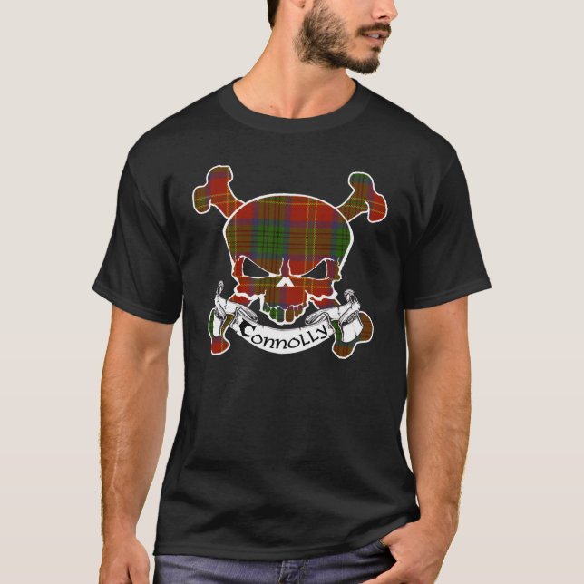 Connolly Tartan Skull Shirt (Front)