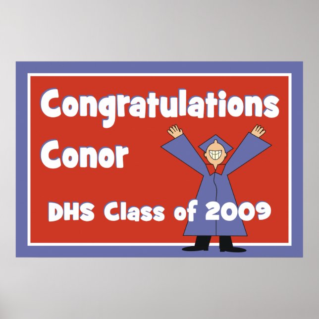 conor grad yard. poster (Front)