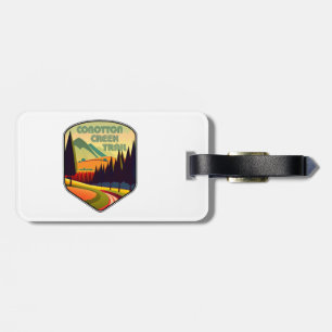 Conotton Creek Trail Ohio Colours Luggage Tag