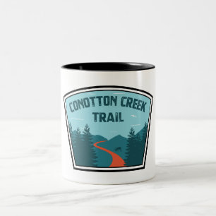  Conotton Creek Trail Two-Tone Coffee Mug