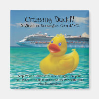 Conquackulations cruising duck and cruise ship mag