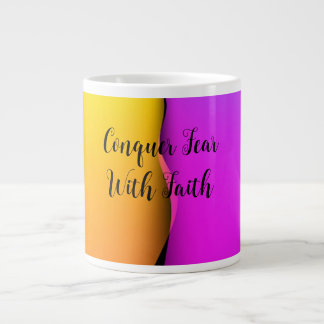 Conquer Fear With Faith Speciality Mug