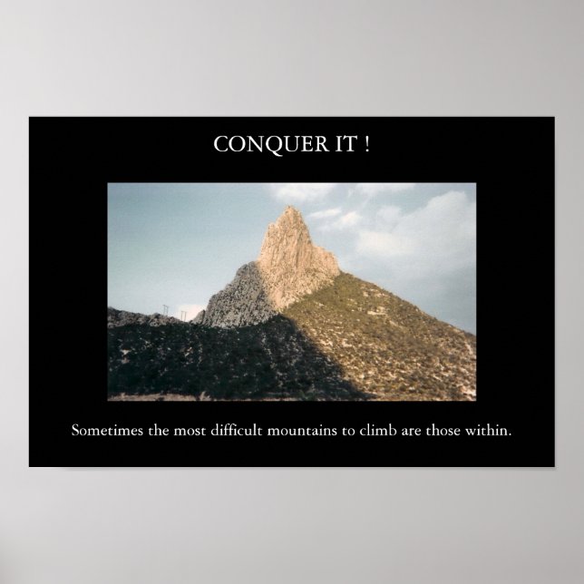 Conquer It! Poster (Front)
