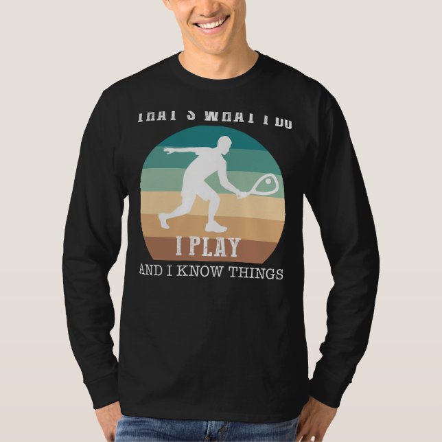 Conquer the Slopes with I Know Things Funny Snowbo T-Shirt (Front)