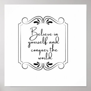 Conquer the  World Poster