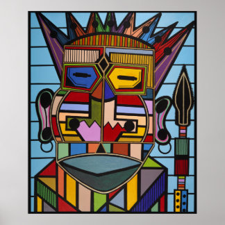 "Conquering and to Conquer" by Ruchell Alexander Poster