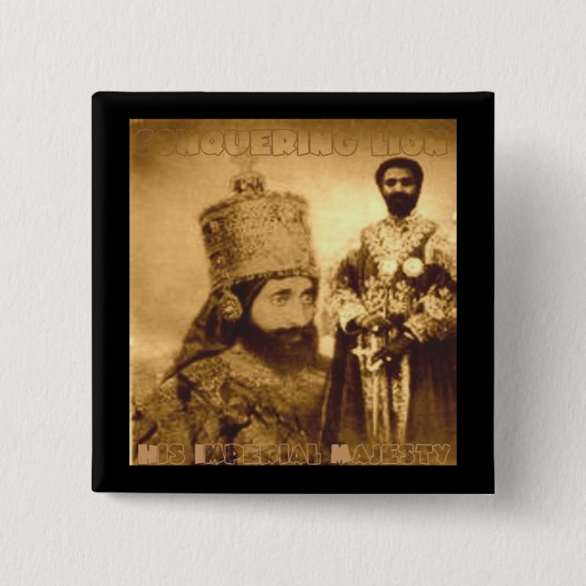 Conquering Lion Button (Front)