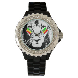 Conquering Lion Rasta Watch