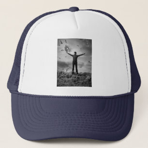 "Conqueror Trucker Cap - Reach New Heights in St