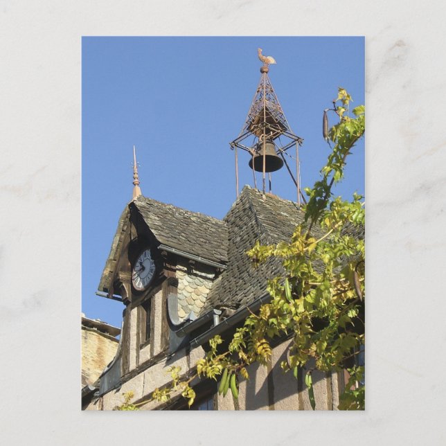 Conques, France. postcard (Front)