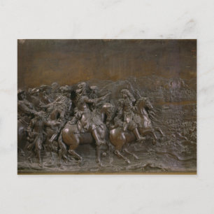 Conquest of Franche-Comte in 1674, c.1686 Postcard