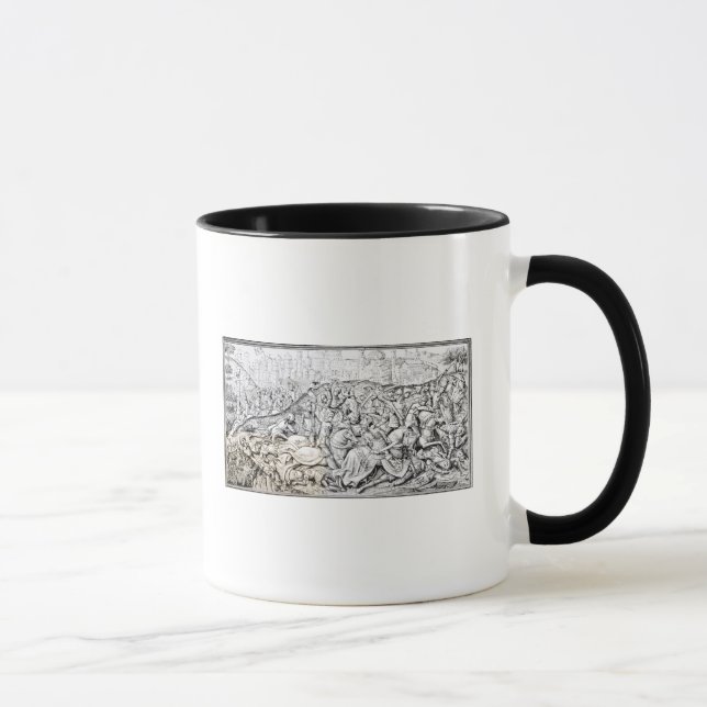 Conquest of Jerusalem by Charlemagne Mug (Right)
