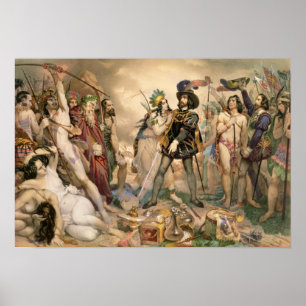 Conquest of Mexico Poster