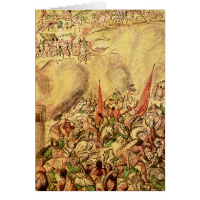 Conquest of Mexico: the Spaniards retreating (Front)