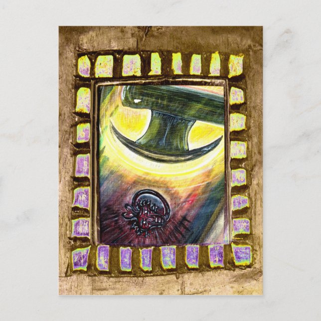 Conquest Over Evil Postcard (Front)