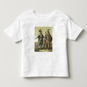 Conquistador with a Native American Chief (colour Toddler T-Shirt