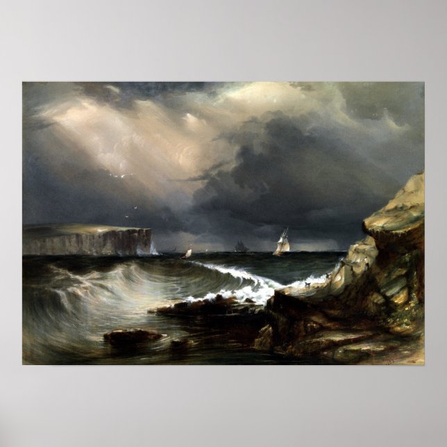 Conrad Martens View of the Heads, Port Jackson Poster (Front)