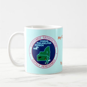 Conrail Railroad Philadelphia Division Coffee Mug
