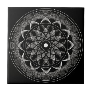 Consciousness - Sacred Geometry Mandala Tile