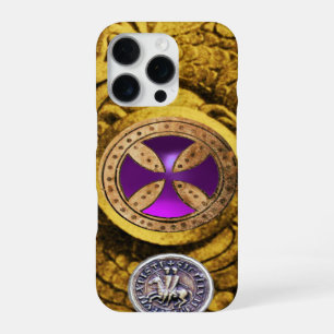 CONSECRATION CROSS AND SEAL OF THE KNIGHTS TEMPLAR iPhone CASE