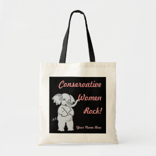 Conservataive Women Rock Personalised Bag