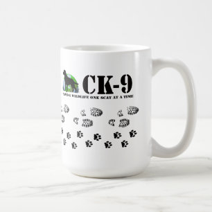 Conservation Canine Mug Paw prints and Boot Prints