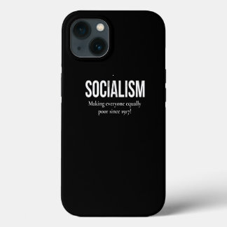 Conservative Anti Socialism Anti Marx  iPhone 13 Case