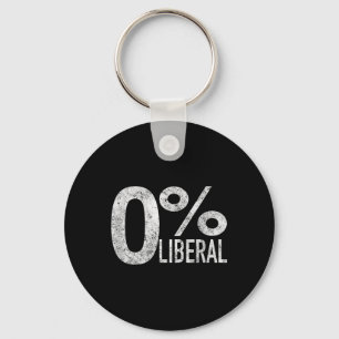 Conservative By Design Tee Company Anti Liberal Key Ring