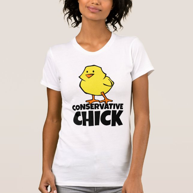 Conservative Chicks Ladies T-shirts (Front)