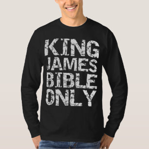 Conservative Christian Translation King James Bibl T-Shirt