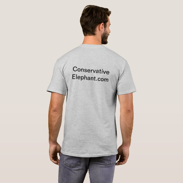Conservative Elephant Tee (Back Full)