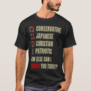 Conservative Japanese Christian Patriotic T-Shirt