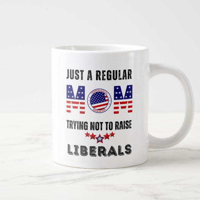 Conservative Mum Mug-20oz Large Coffee Mug (Right)