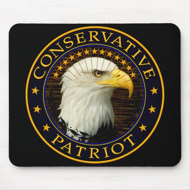 Conservative Patriot 2 Mouse Pad (Front)