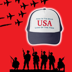 Conservative Veteran USA Hat