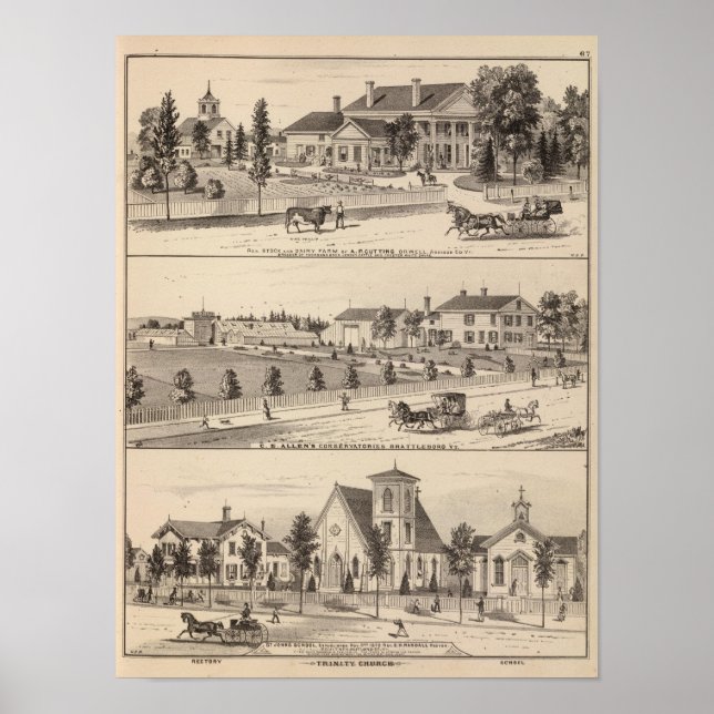 conservatories and school poster (Front)